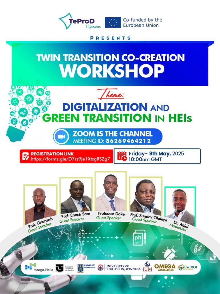 Co-Creation Workshop organized on the theme “Digitalisation and Green Transition in HEIs”