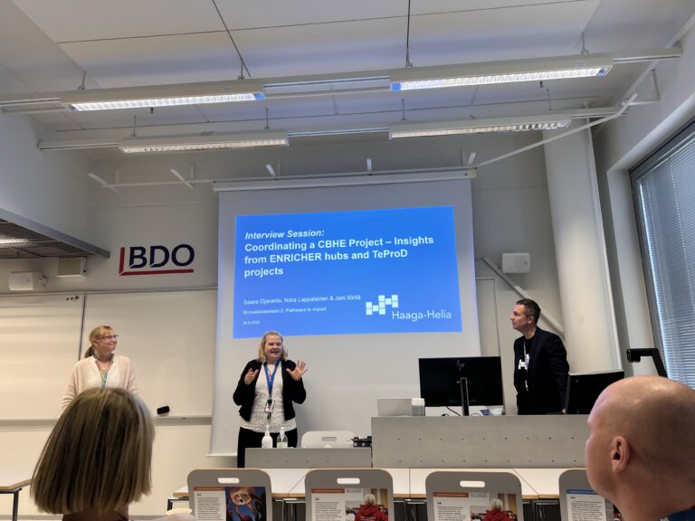 Presentation title and speakers