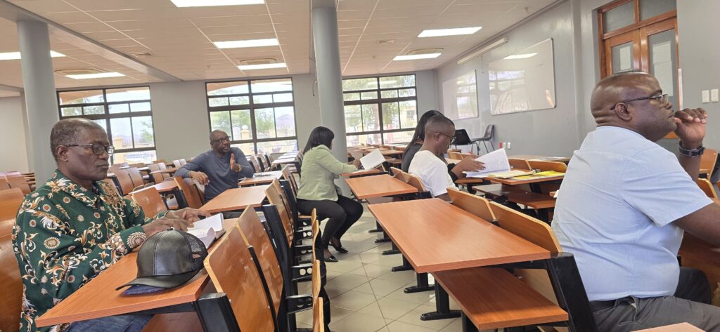 workshop participants sitting in classroom