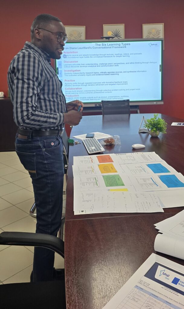 presenter of the workshop