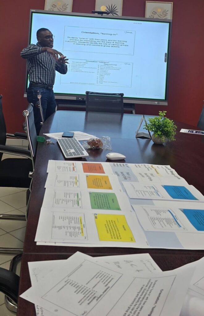 presenter from the wrokshop