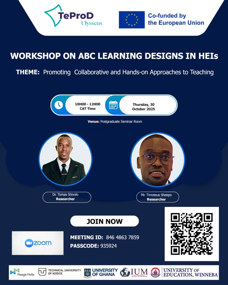 workshop advertisement