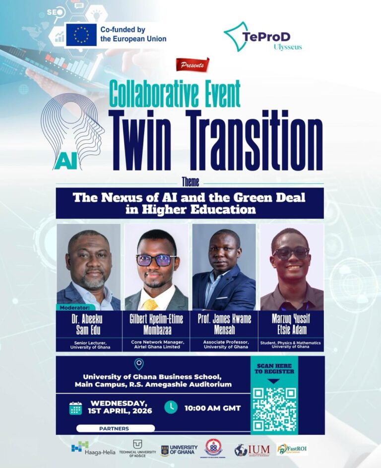 Flyer of the collaborative event.