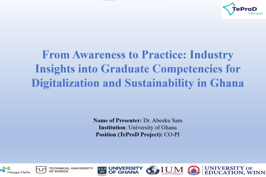 Picture about the presentation material with text.