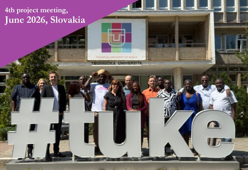 picture of participants in 4th proejct meeting at TUKE
